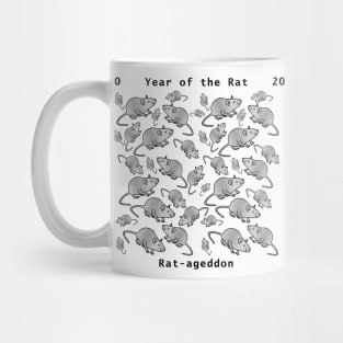 Rat-ageddon Year of the Rat 2020 Mug